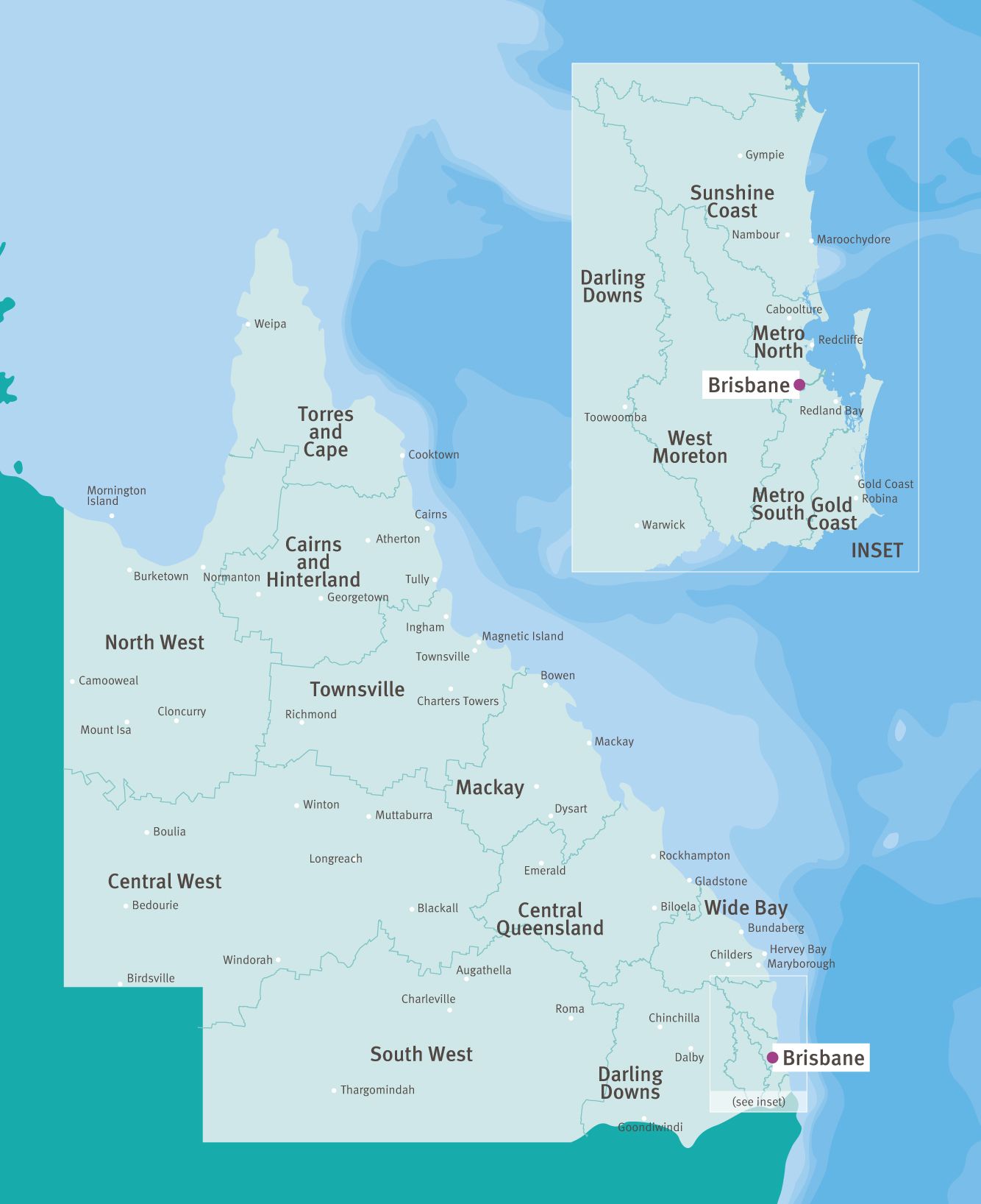 map queensland sites